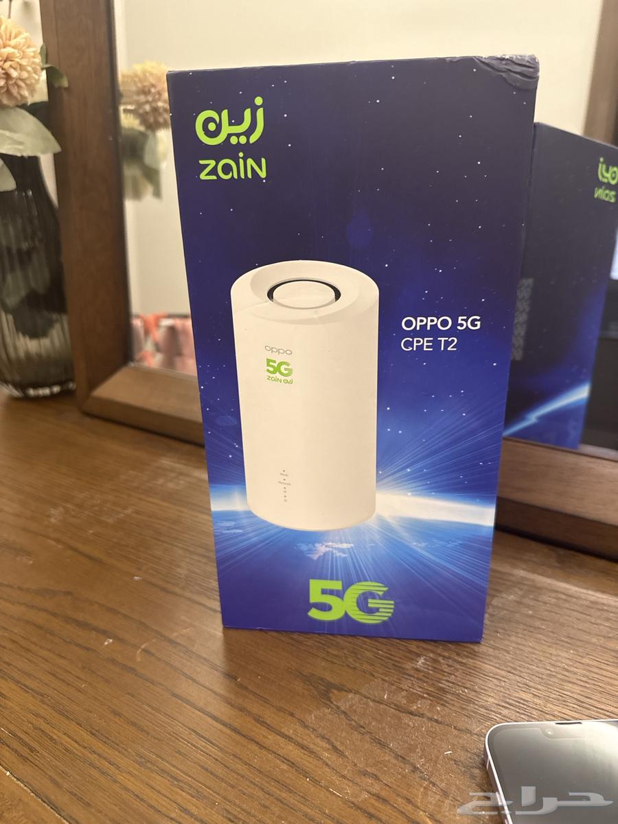 للبيع راوتر OPPO 5G CPE T2 من زين64483424340354110