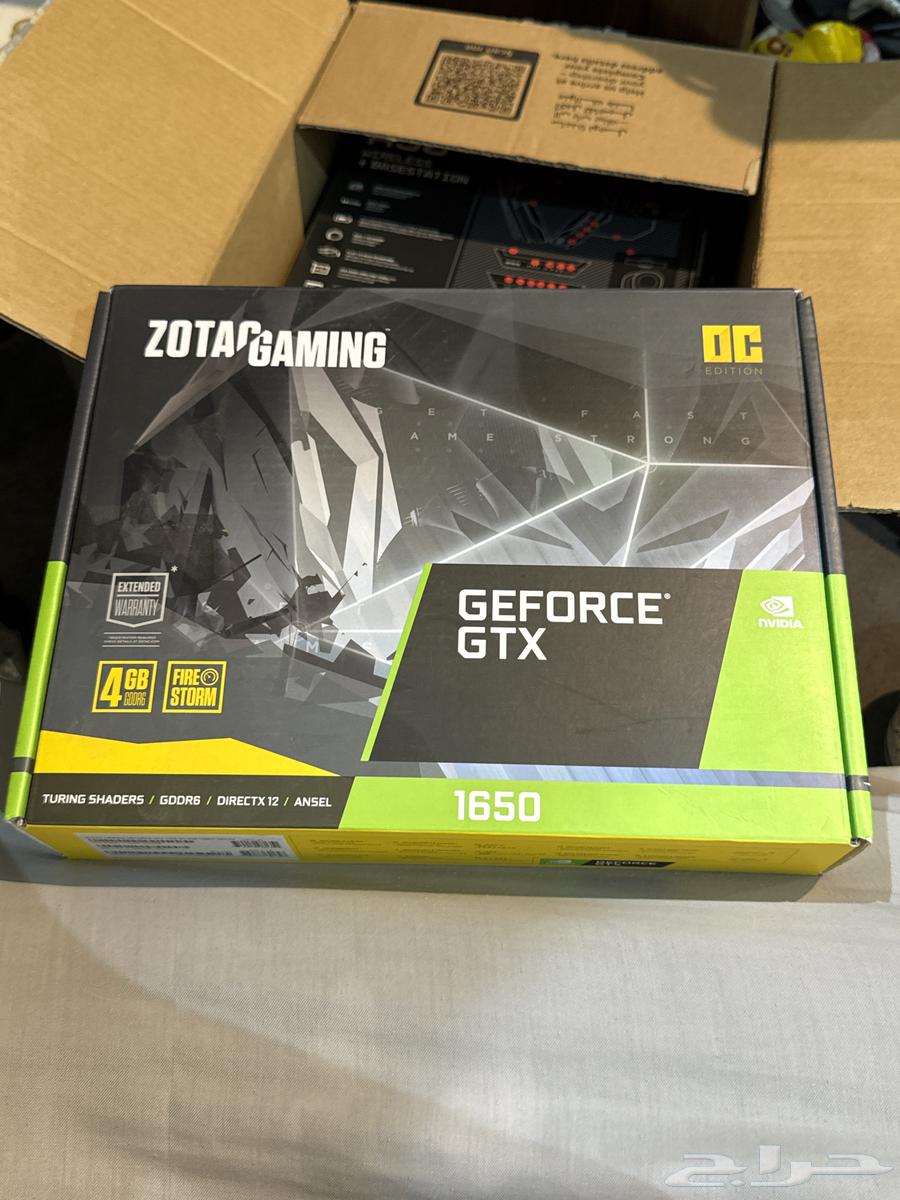 Clean 1650 GTX Graphics Card64484212336258112