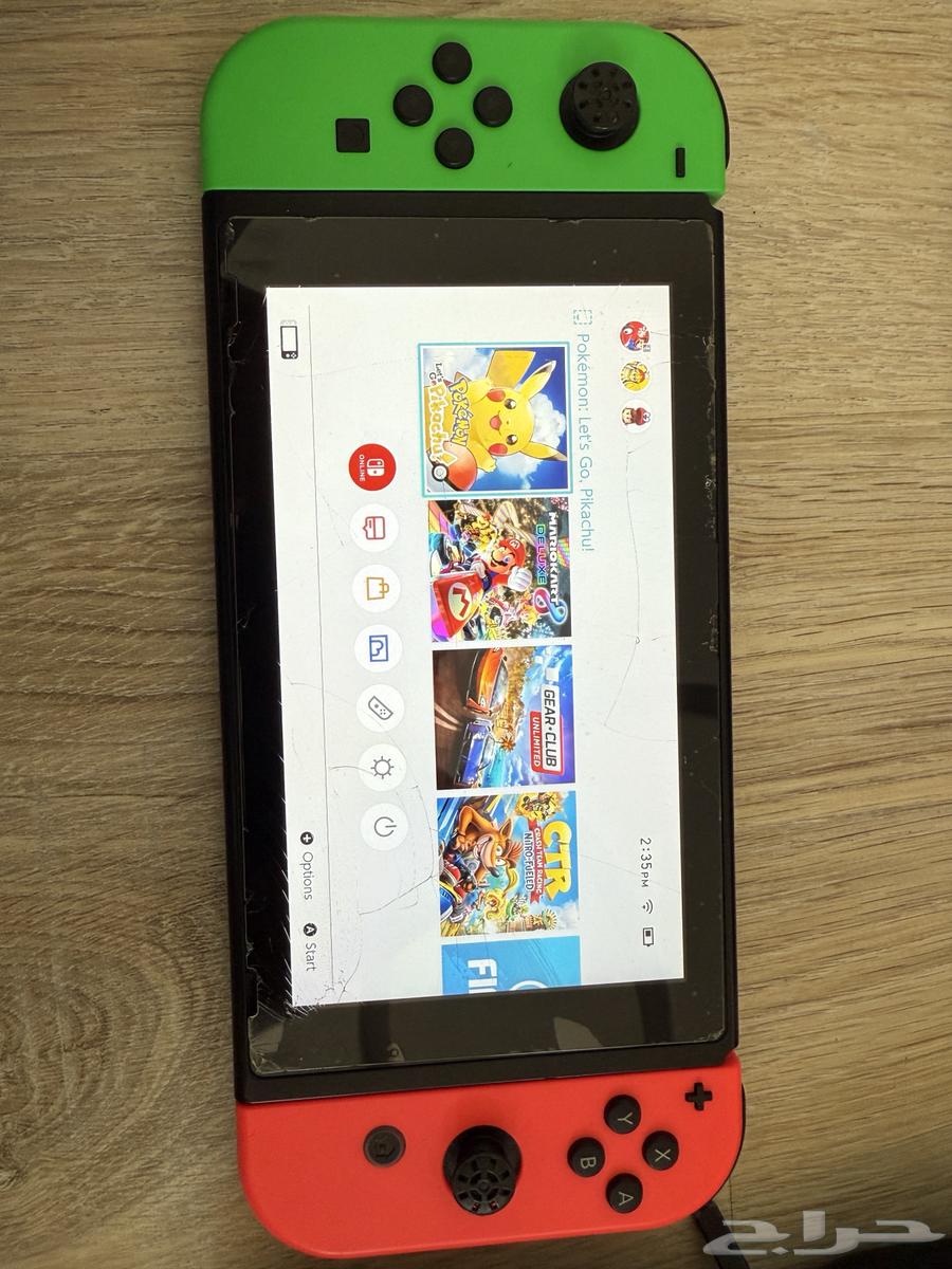 For sale Nintendo Switch, price (700) negotiable, left joy-con broken64482050726401113