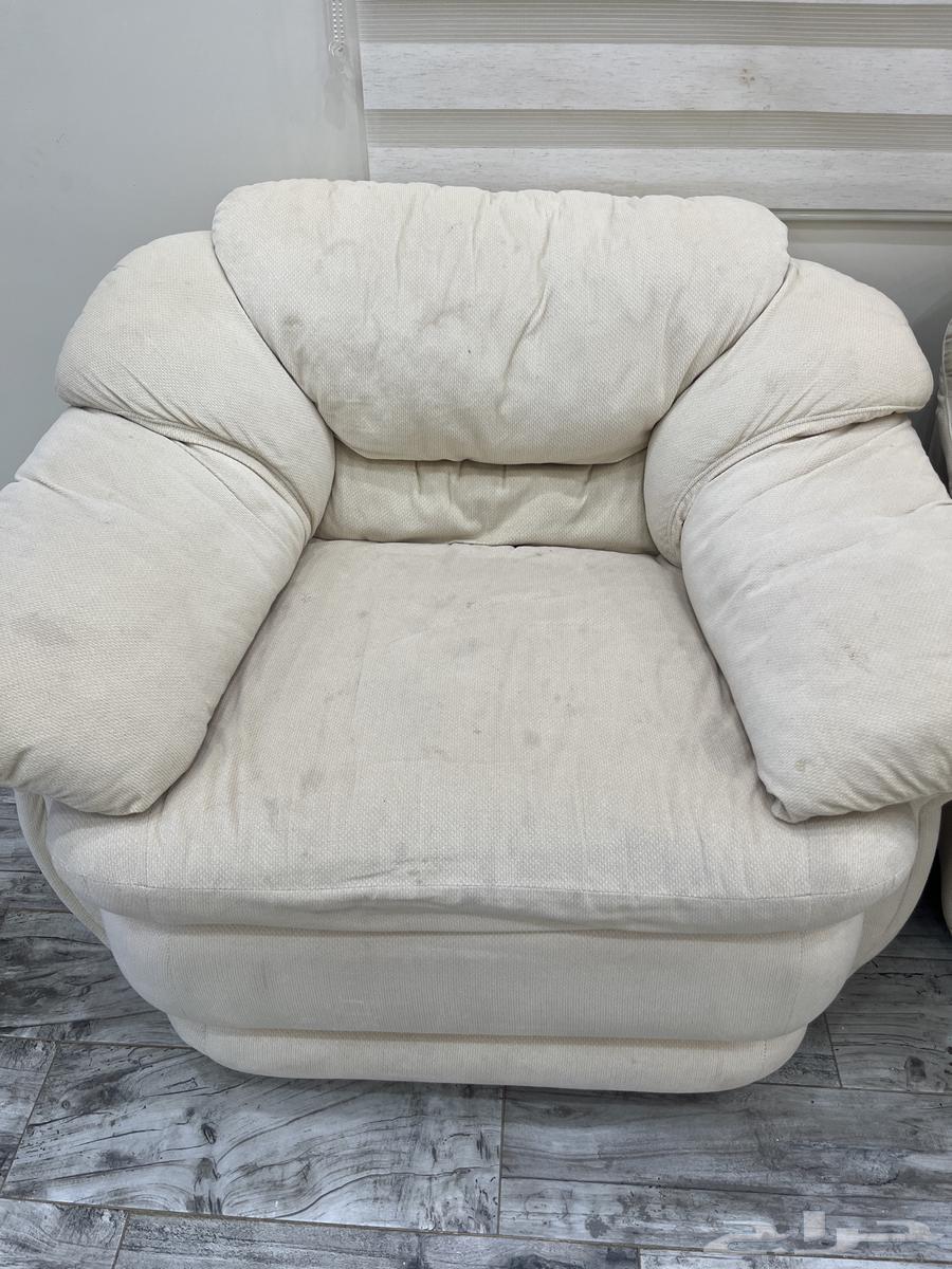 كنب امريكي قطعتين 3 انفار   نفر واحد مستخدم64481982973827110