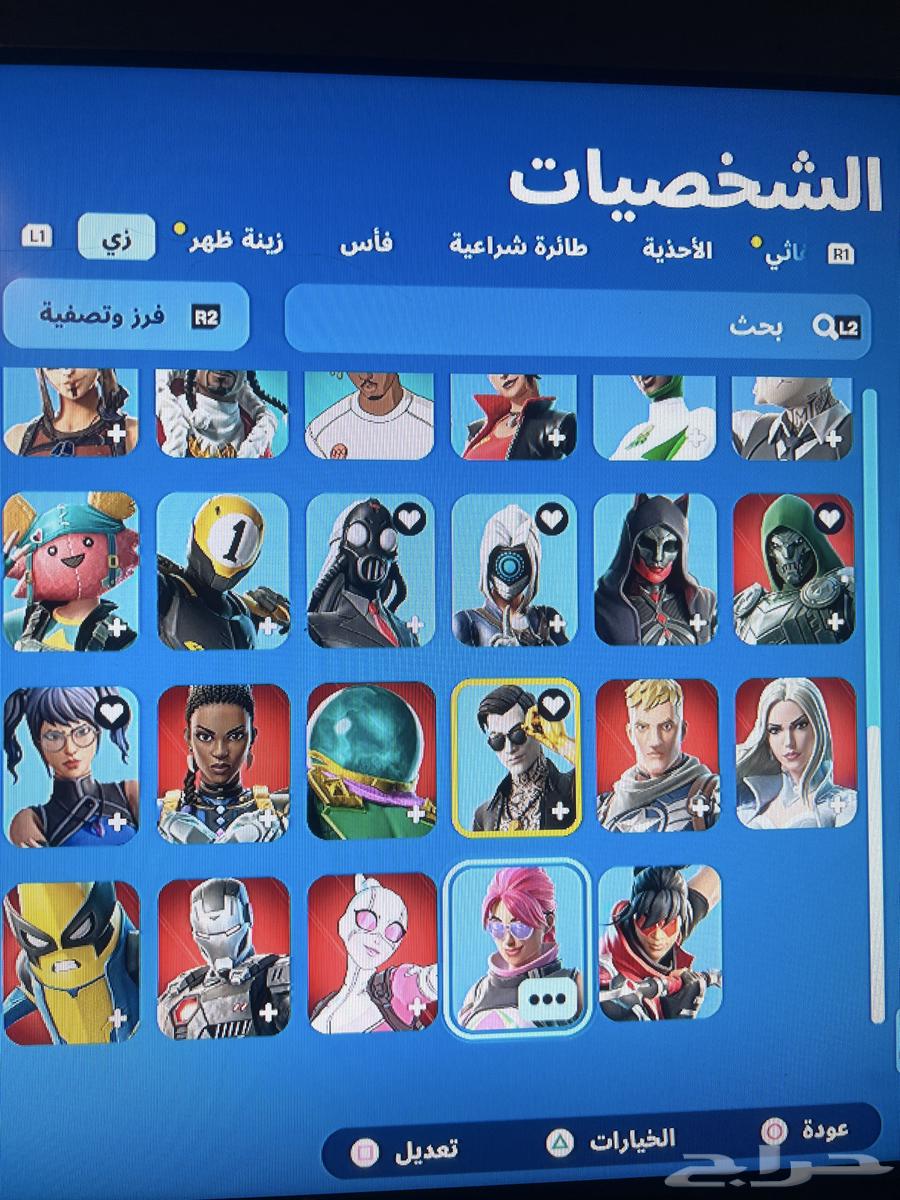 حساب فورت نايت على قد الحال فيه شوى سكنات كويسه64483246407937114
