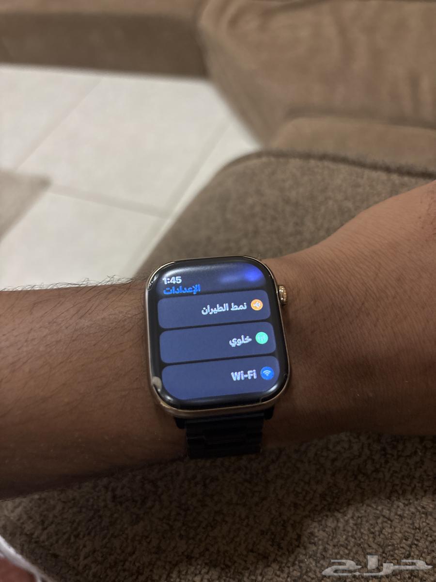 Apple Watch Series 10 titanium edges, new with 3 months of use64481477478531112