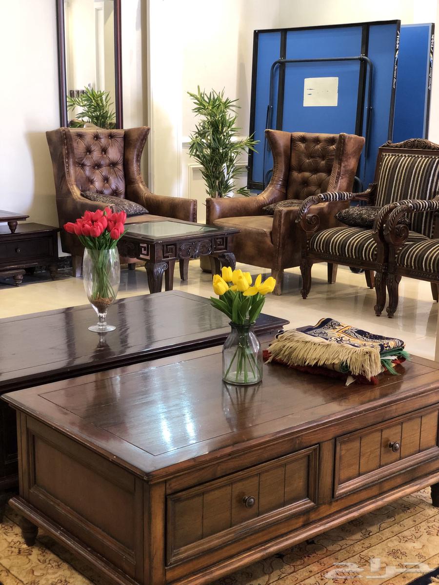 كنب 9 قطع بني غامق64483992163714111