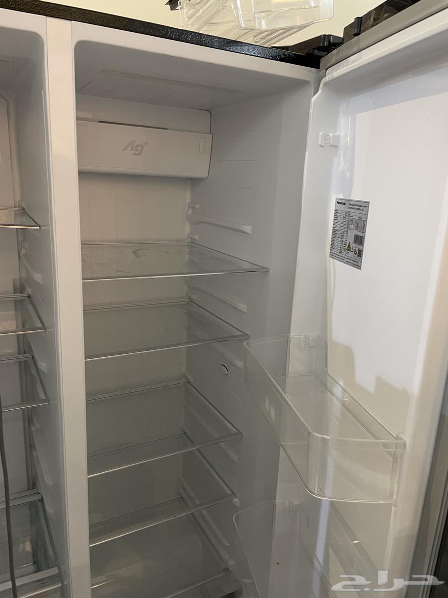 ثلاجة وفريزر شبه جديدة panasonic64480373001601112