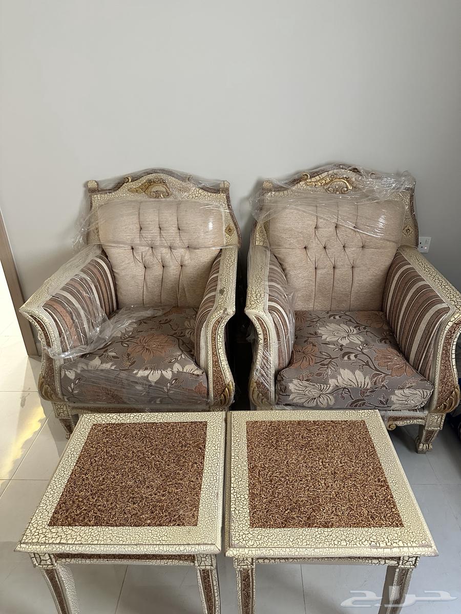 للبيع كنب مجلس رجال فاخر خشب زان64482091245185111