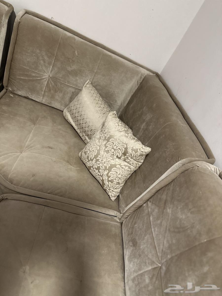 Sofa with cushions64480496606338112