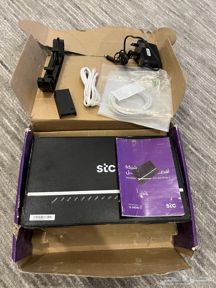 فايبر stc شبه جديد64486565614081112