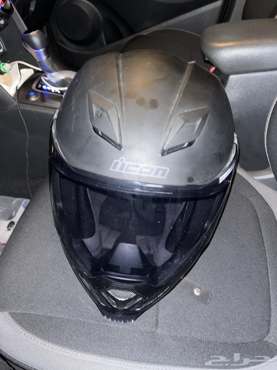 خوذة icon اصلية اسود مطفي64479632723075110