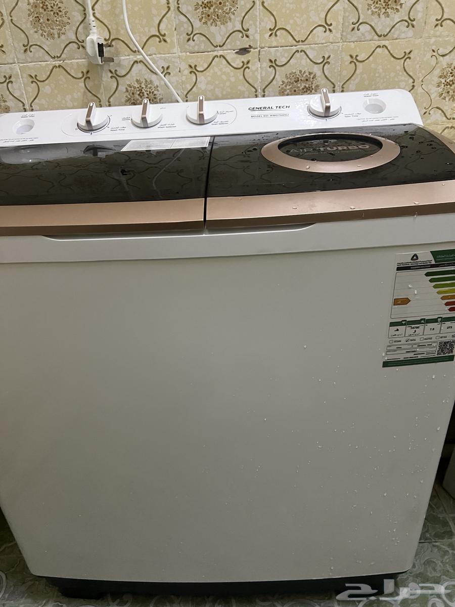 غسالة ملابس جديده7.5 استخدام شهر وسيارة أطفال بالريموت واسكو64480098682113111