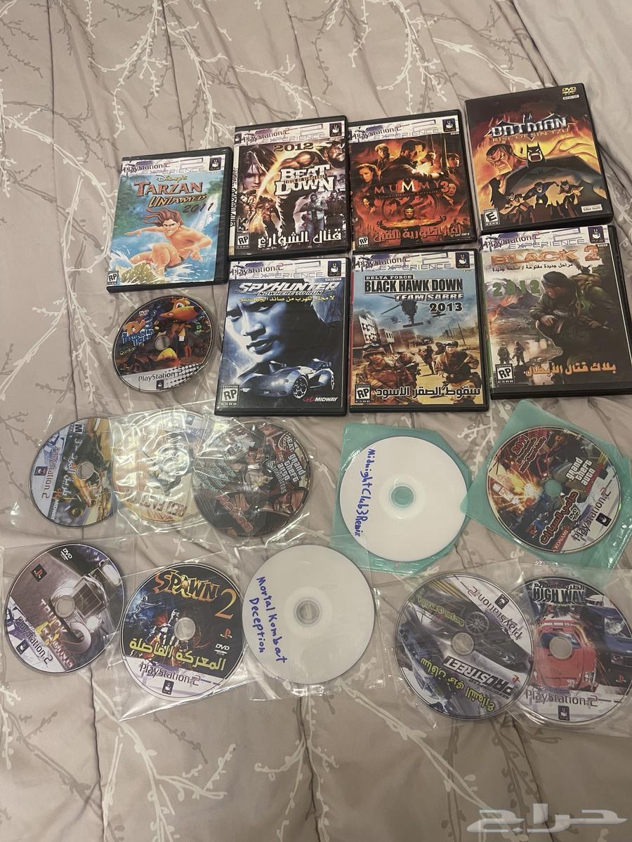 للبيع مجموعة اشرطه سوني 2اصليه ونسخ64484184748546110