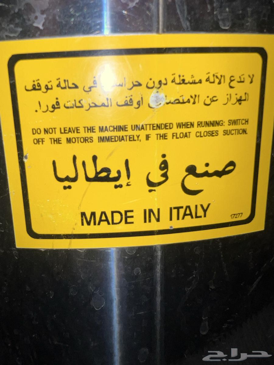 مكنسة رطب جاف ايطالي 3 مواطير64483328462851111