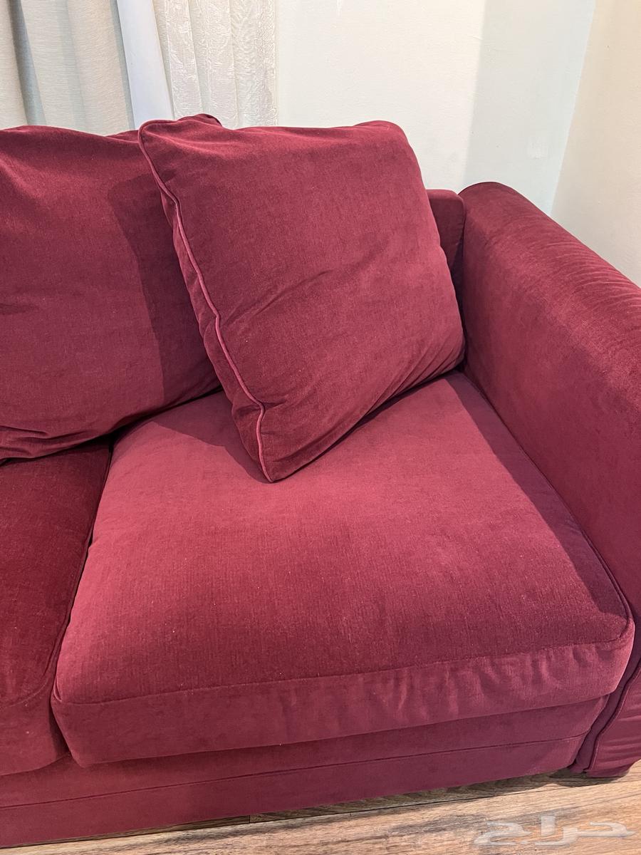 Three-seat sofa from IKEA, used for only three months64481886949634112