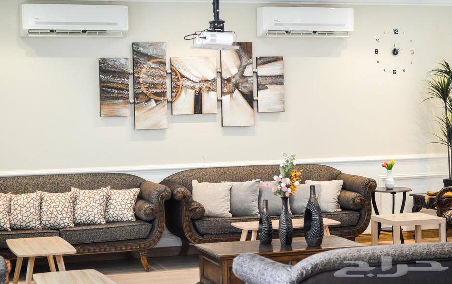 كنب 9 قطع بني غامق64483992163714114