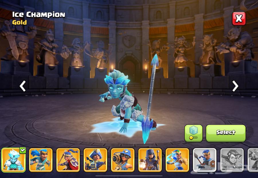 حساب كلاش أوف كلانس تاون 17 شبه ماكس64474679423363114