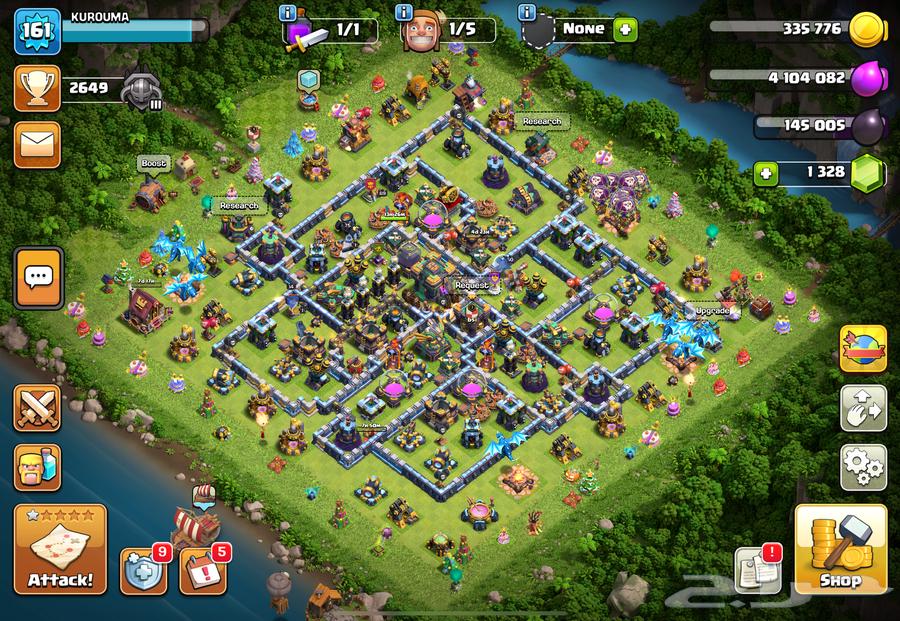 حساب كلاش أوف كلانس تاون 14 ماكس 1364480277383681110