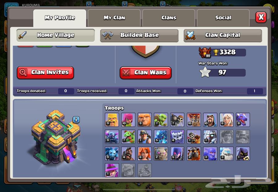 حساب كلاش أوف كلانس تاون 14 ماكس 1364480277383681113