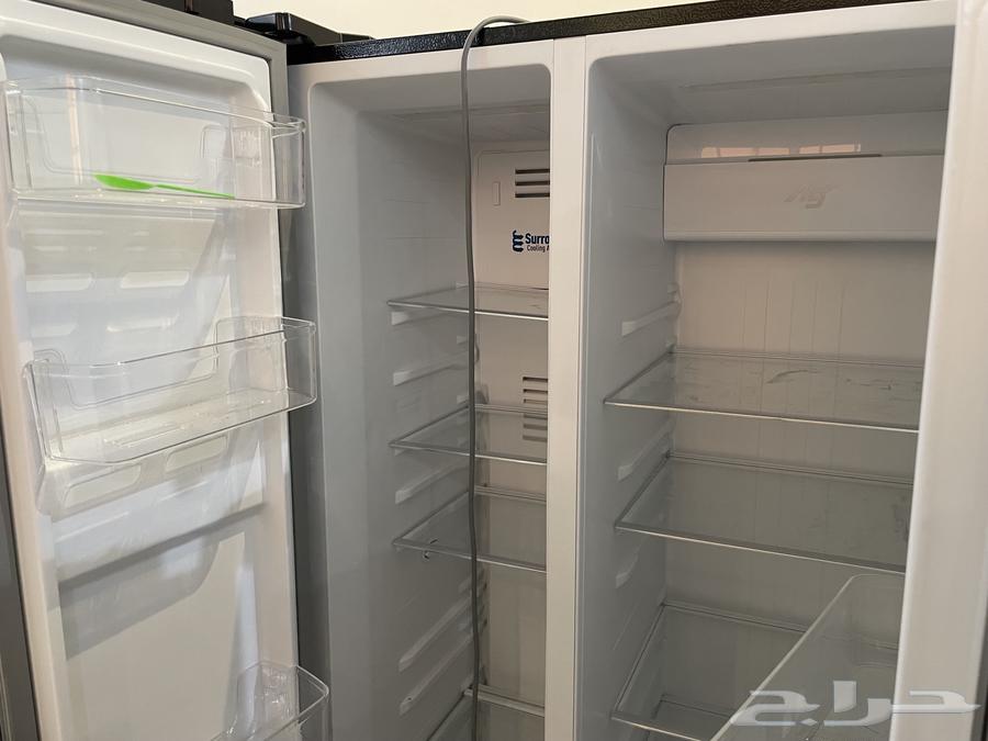 ثلاجة وفريزر شبه جديدة panasonic64480373001601111