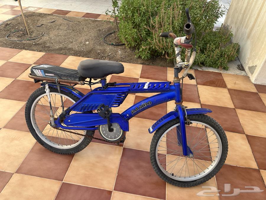سيكل رامبو كحلي مستعمل نضيف كفرات جدد64484525326083110