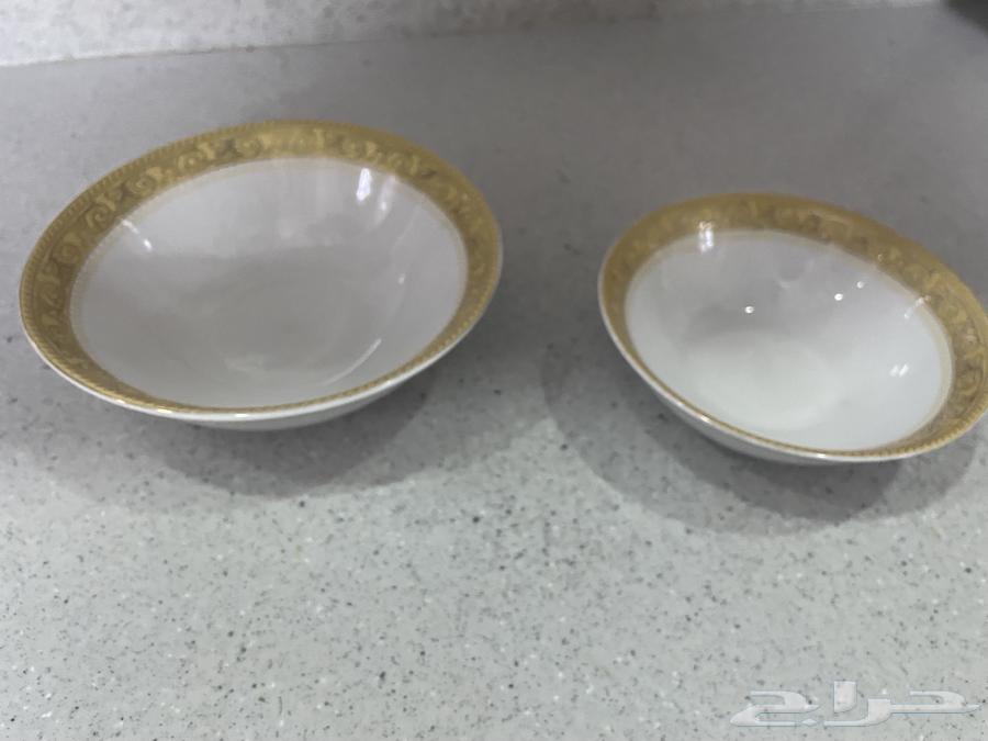 صحون حواف ذهبية قديمة مروكي64483867561217110