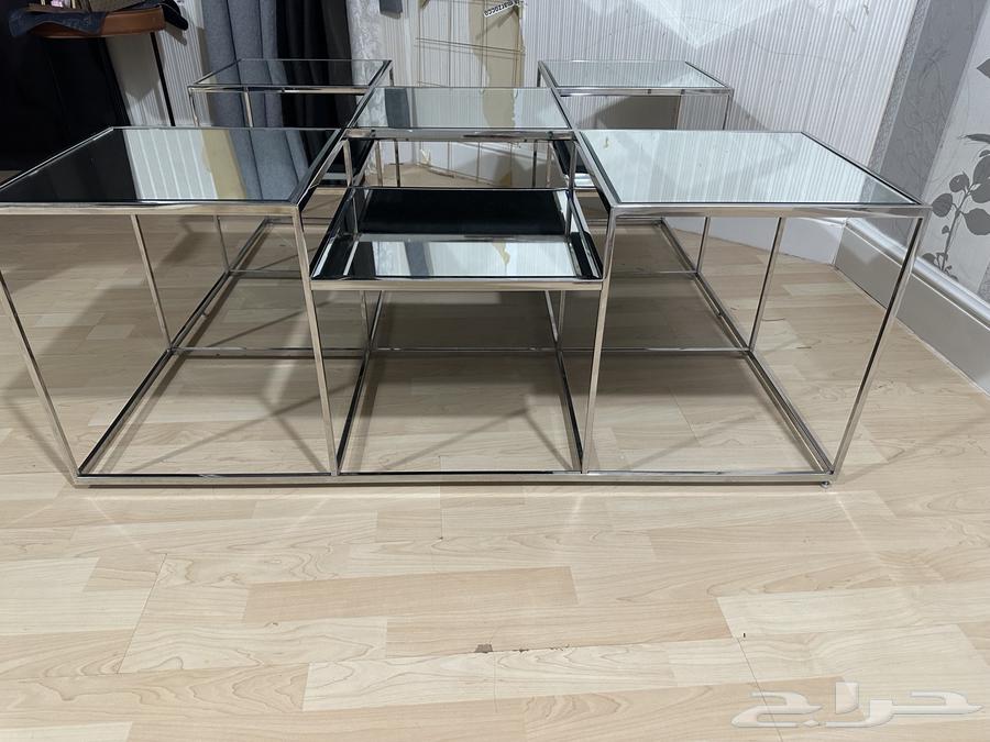 طاولة زجاجية ( مرايا ) مودرن64479549020803111