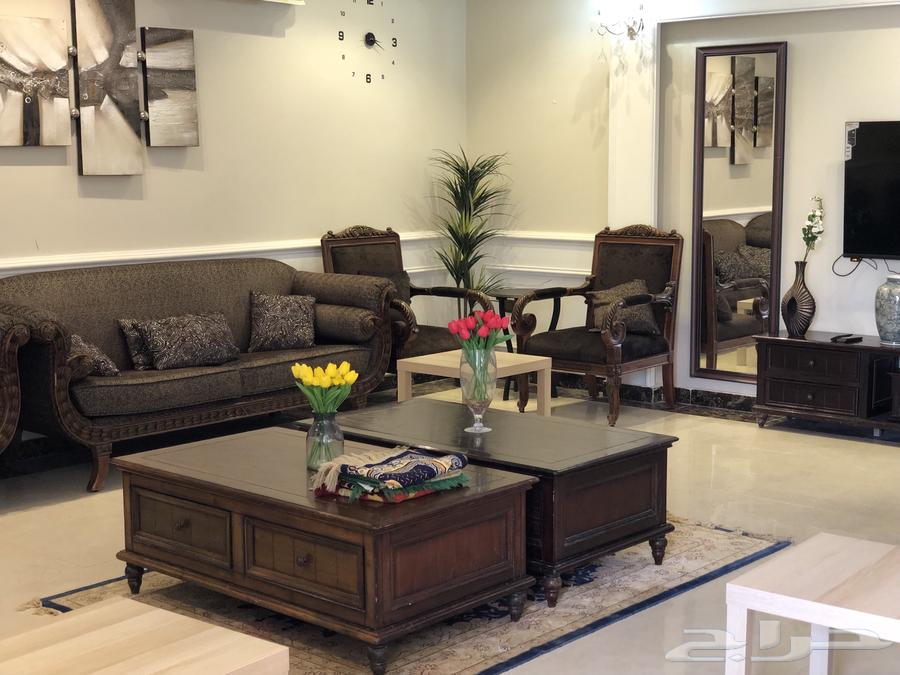 كنب 9 قطع بني غامق64483992163714112