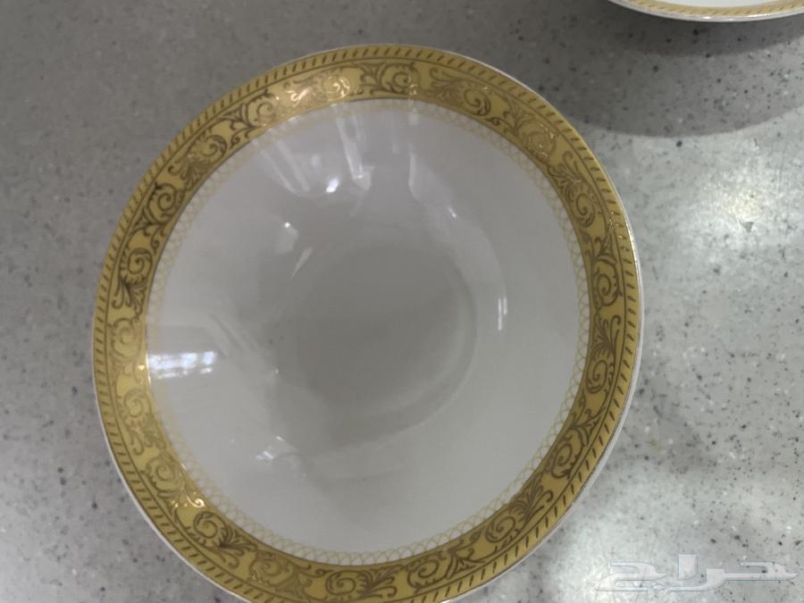صحون حواف ذهبية قديمة مروكي64483867561217111