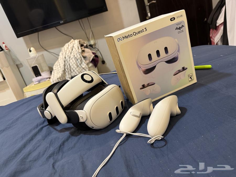 ظارة واقع افتراضي Meta Quest 3 إصدار 512 قيقا64482023270401110