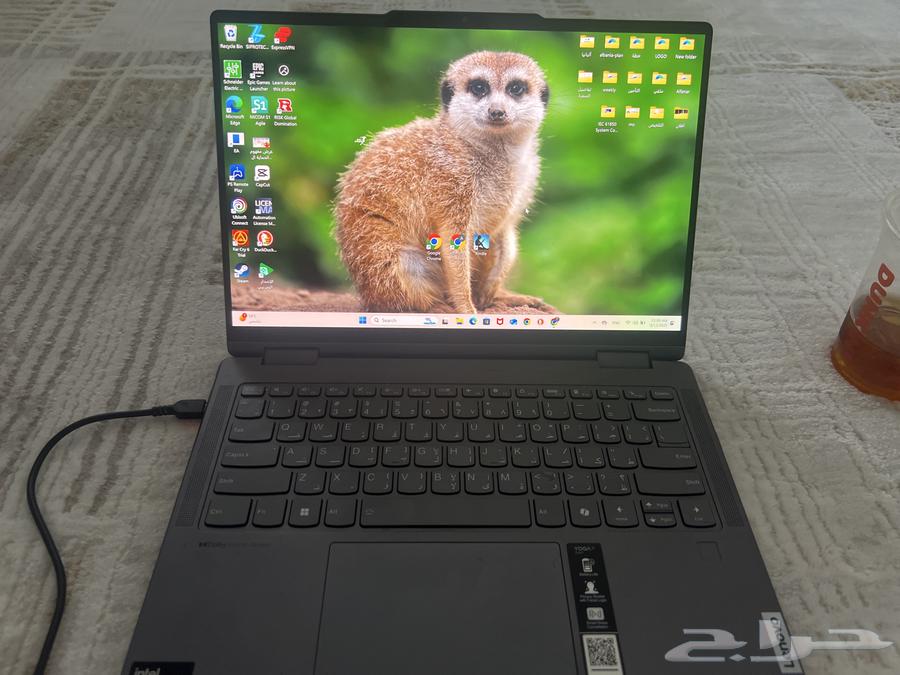 لابتوب Lenovo Yoga 7 (2023)   i7   16GB RAM   شاشة لمس وقل64480633799298110