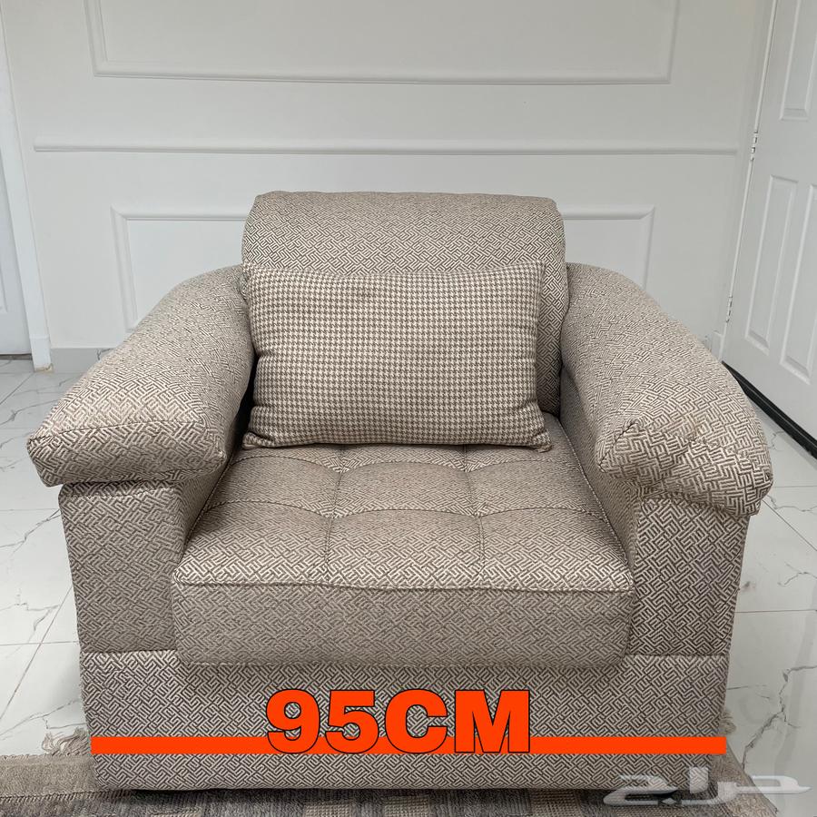 كنب حرف L مع كرسيين مفردة للبيع64481196674819114