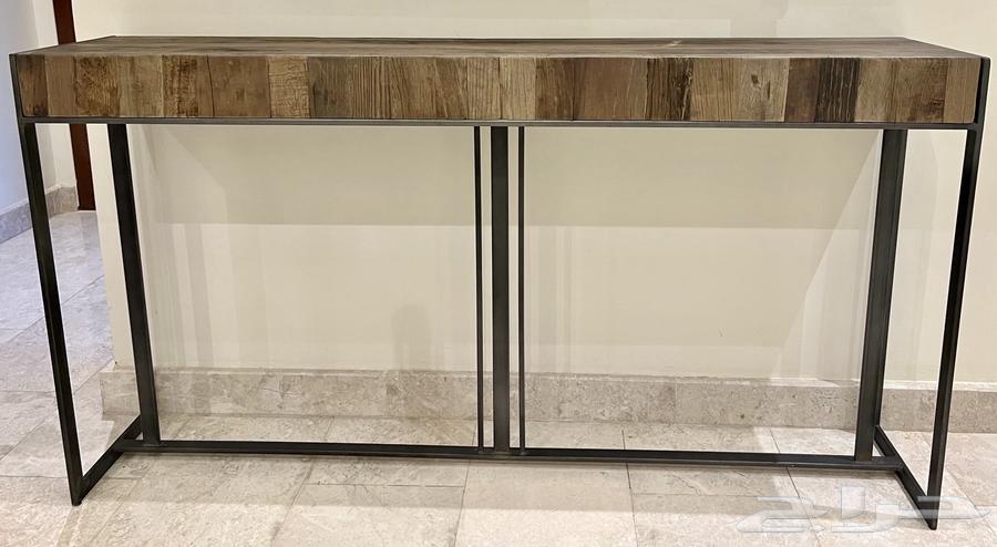 طاولة جانبة طاولة مدخل طاولة تحت تلفزيون عالجدار Console64483218753411111