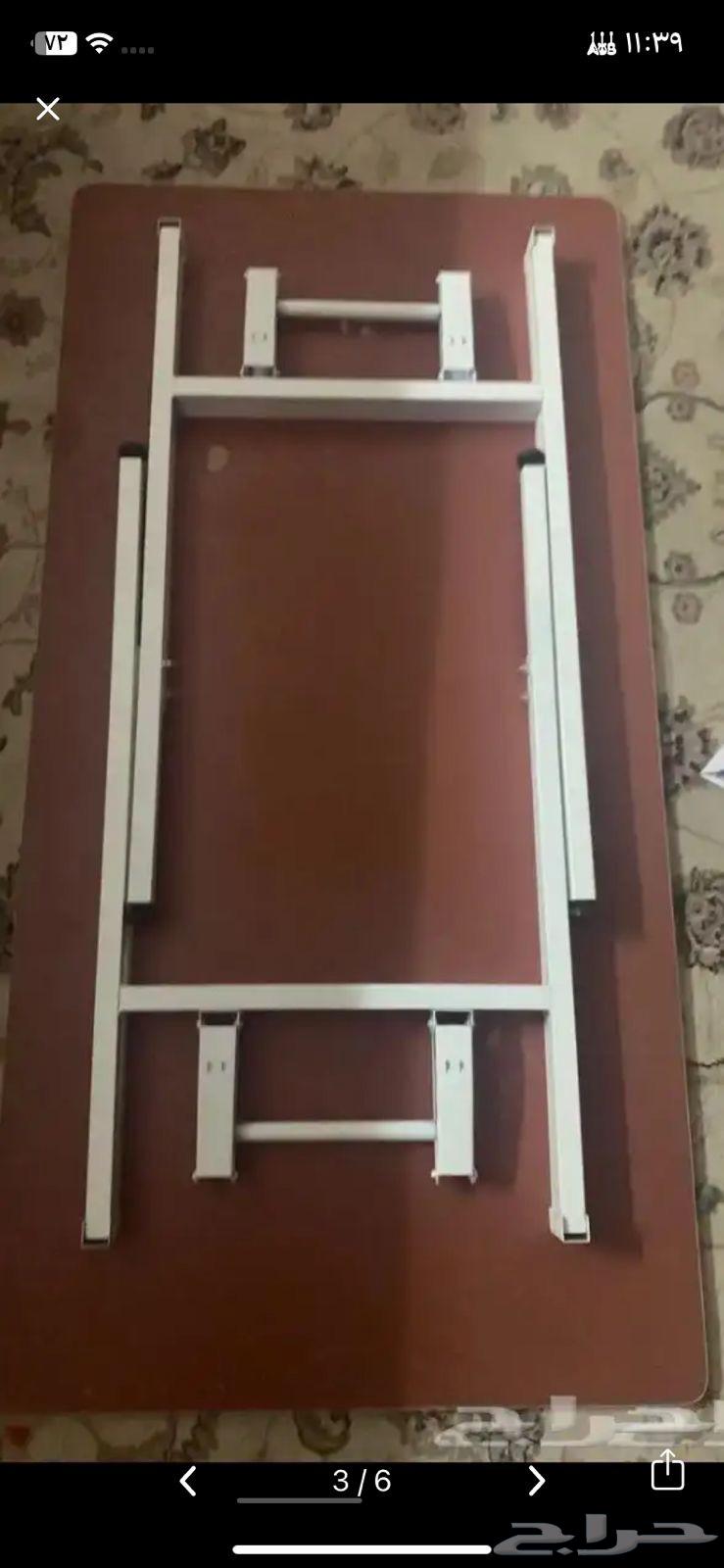 طاوله قيمنج لون ابيض لايشكو من شي64486205148161113