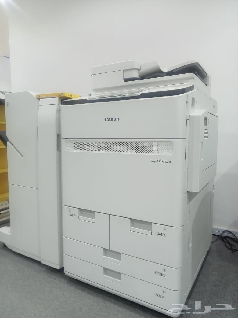 مكينة تصوير وطباعة ملون كانون c26564481464482433111