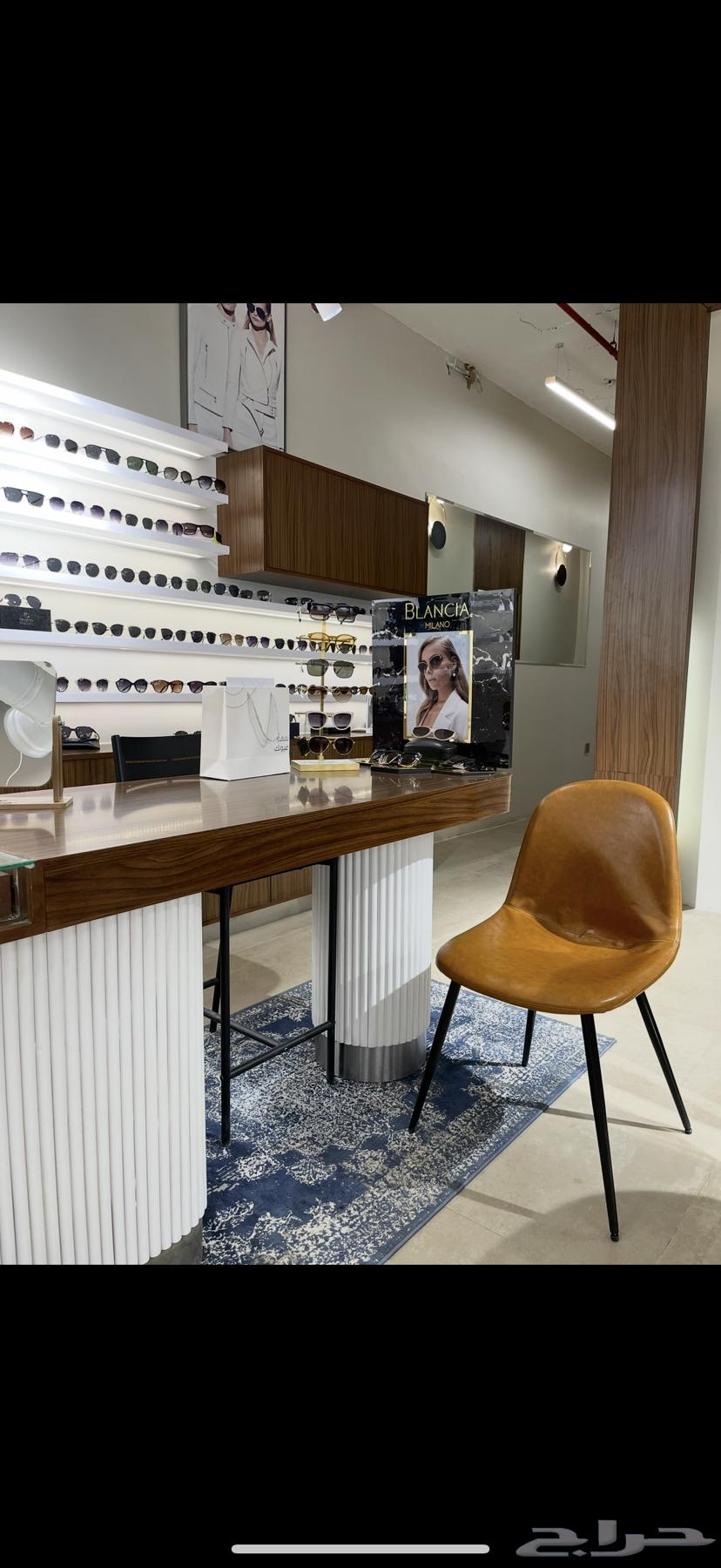 ديكور محل نظارات فاخر للبيع بالرياض64479548961025111