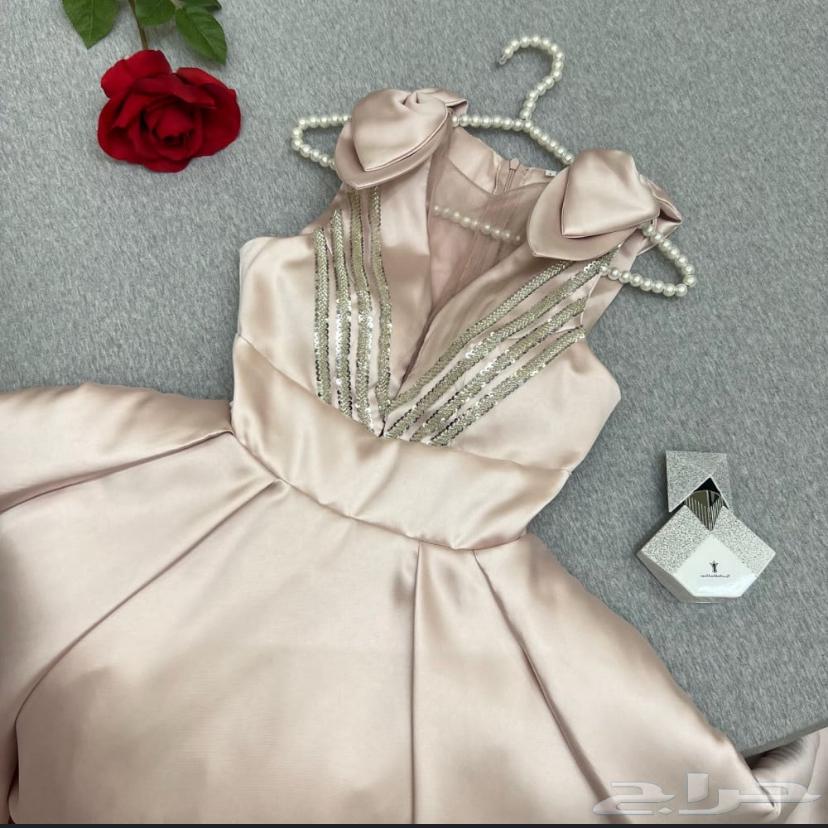 فستان بيبي بينك للأعراس والسهرات64483549637123111