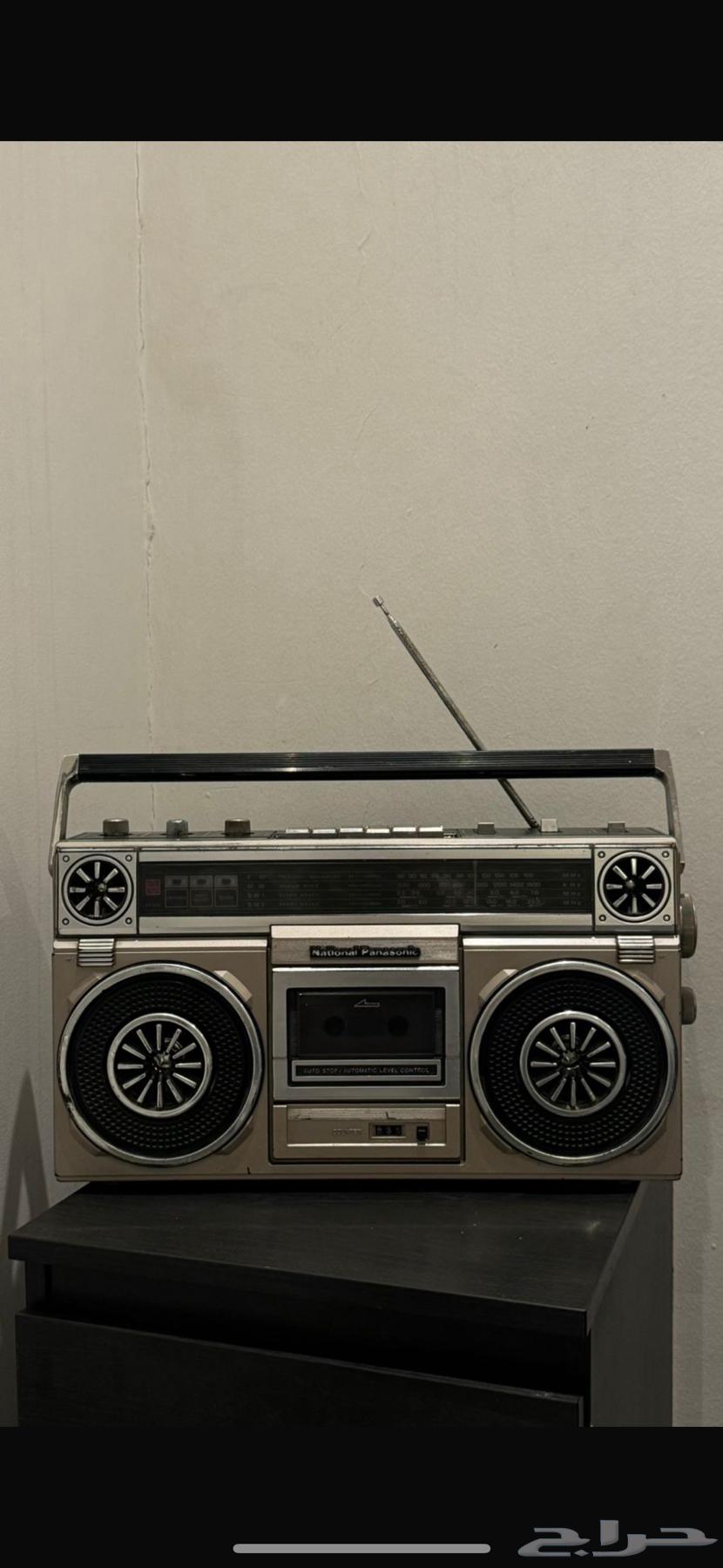 مسجل ناشيونال بانوسونيك كاسيت وراديو ياباني64484061235459110