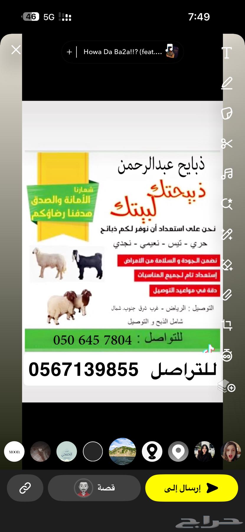 يوجد ذبايح لبيع64480881468418110