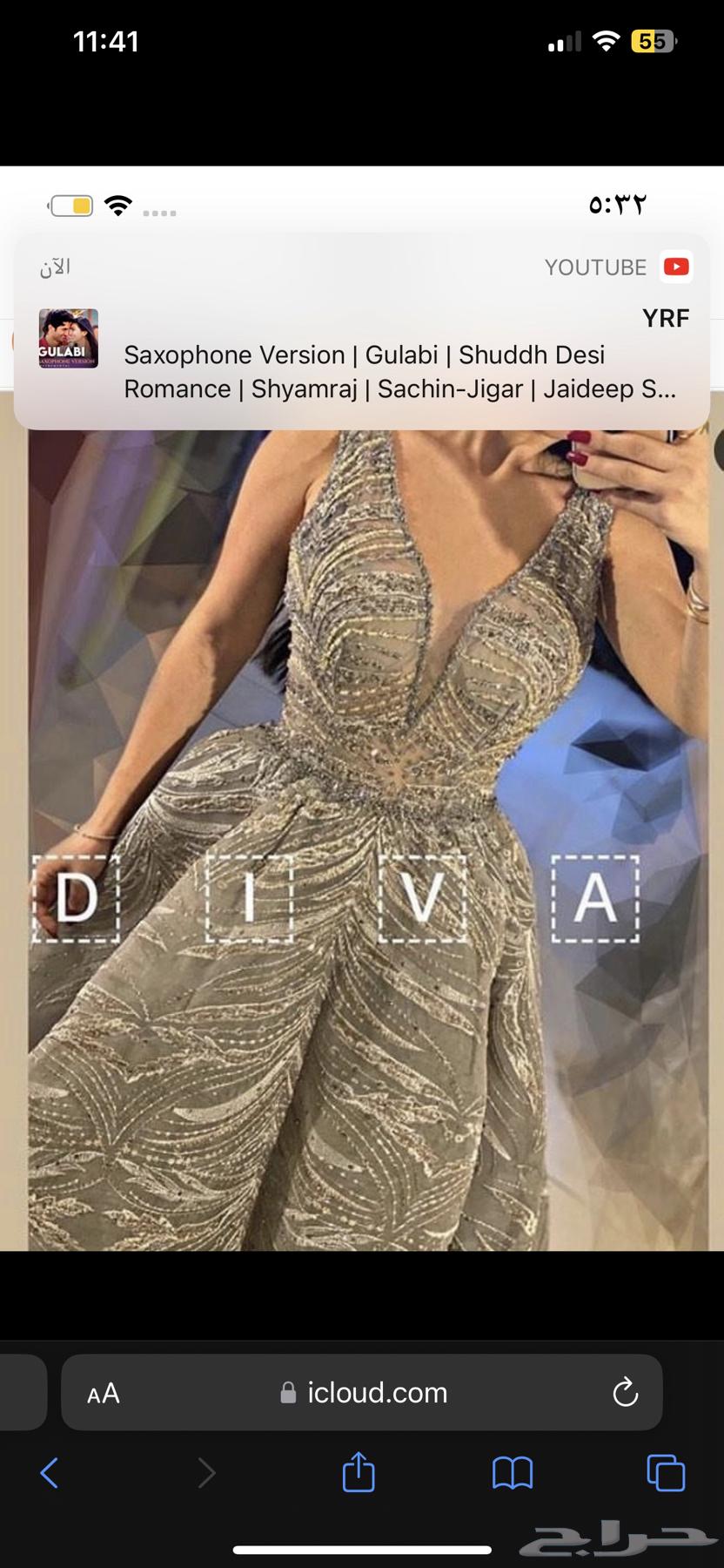 فستان فضي يناسب الجميع64486177677569110