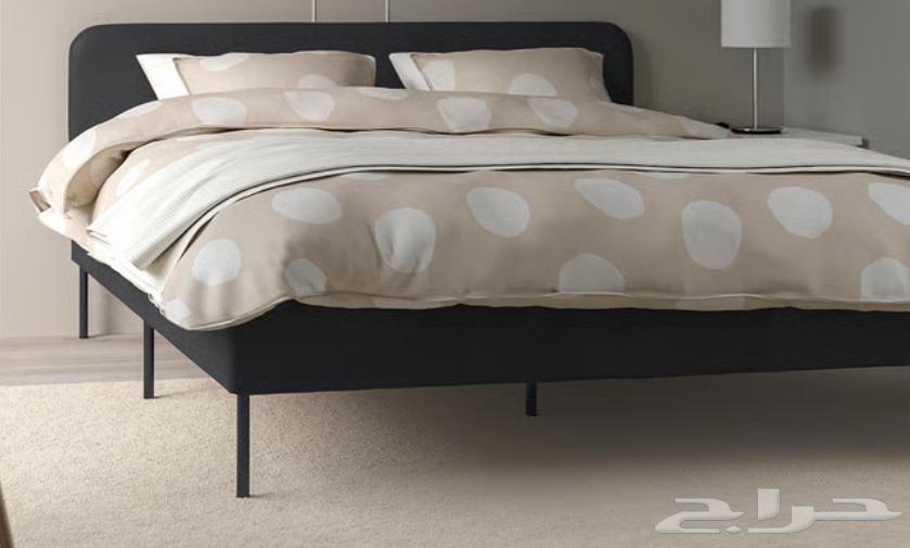 سرير جديد نظيف لونه رمادي64479119972994113