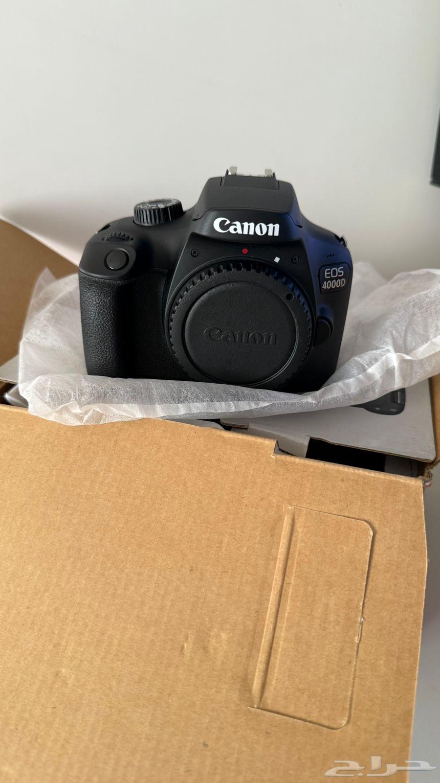 كاميرا كانون 4000EOS جديده ماقد استخدمة خارج البيت جديدة64482336517889113