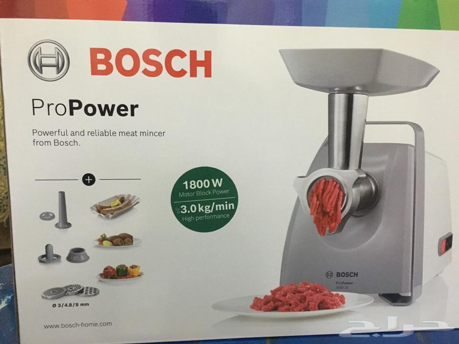 مكينة لحم جديدة شركة بوش64484471040514110