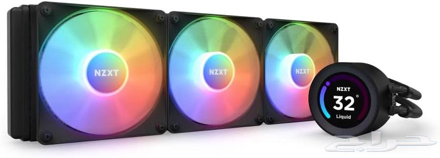 مبرد مائي جديد وممتاز للبي سي Nzxt Kraken Elite 360. RGB64482403682690110