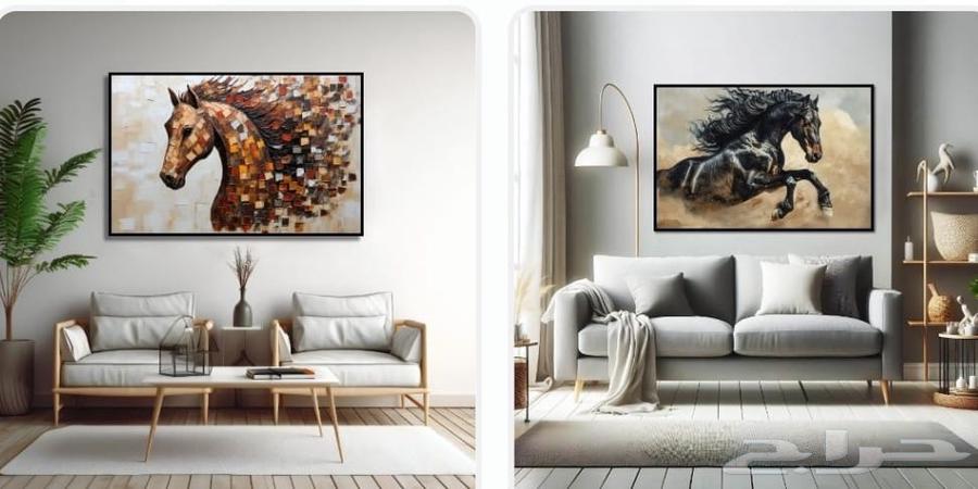 لوحات جداريه كامله وثنائية فن جودة اللوحات وأسعار فنانه64484538864003113