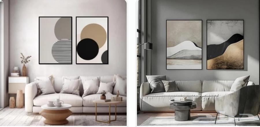 لوحات جداريه كامله وثنائية فن جودة اللوحات وأسعار فنانه64484538864003112