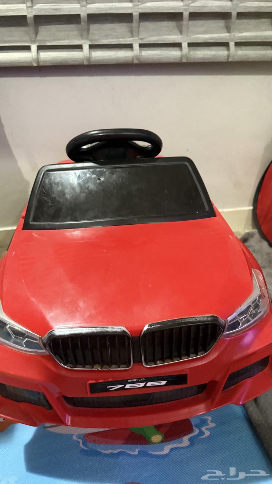 Bed, car and children's bouncer64492474434945112