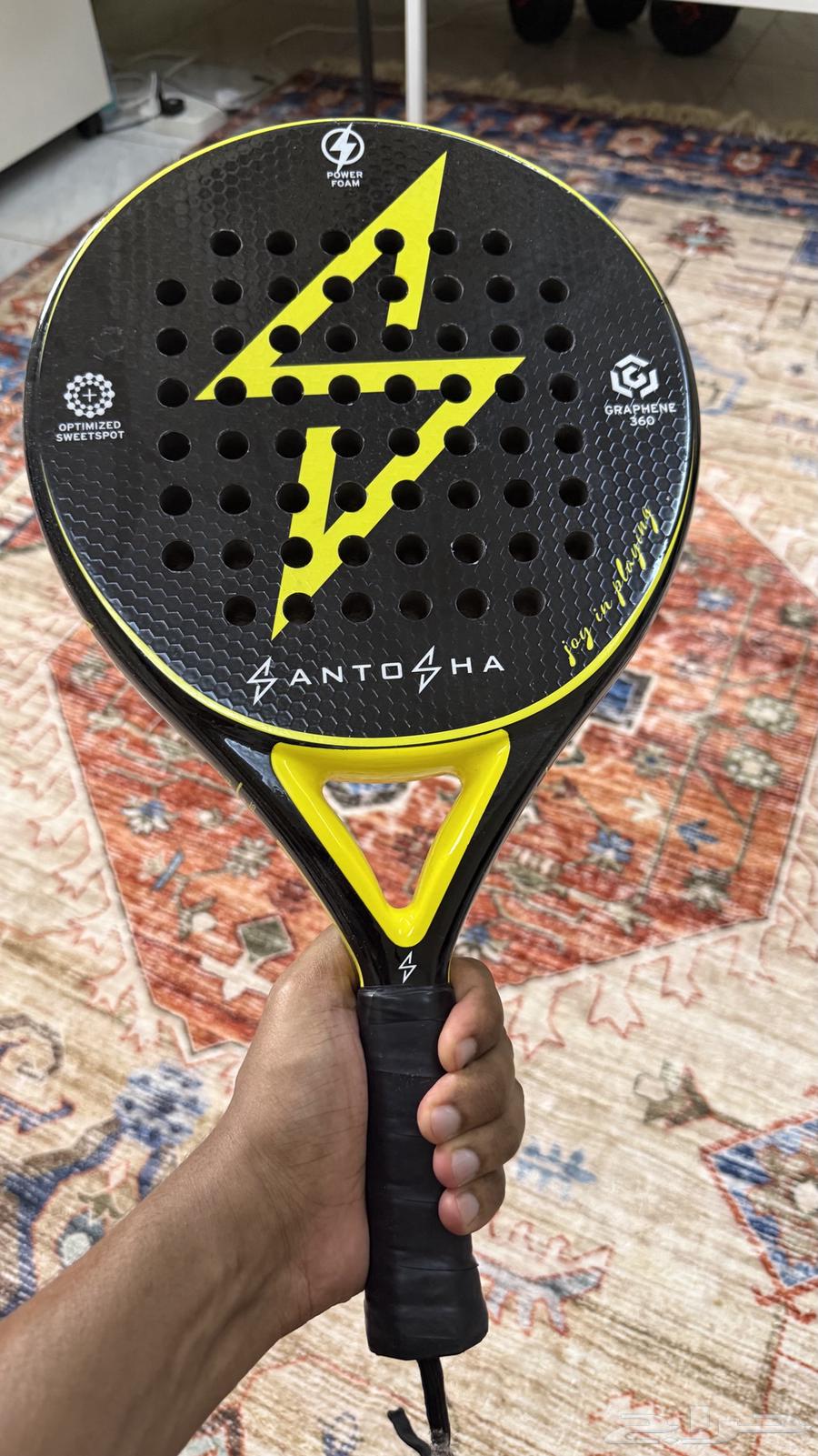 مضرب بادل مستعمل نظيف للمبتدئين64489614515970113