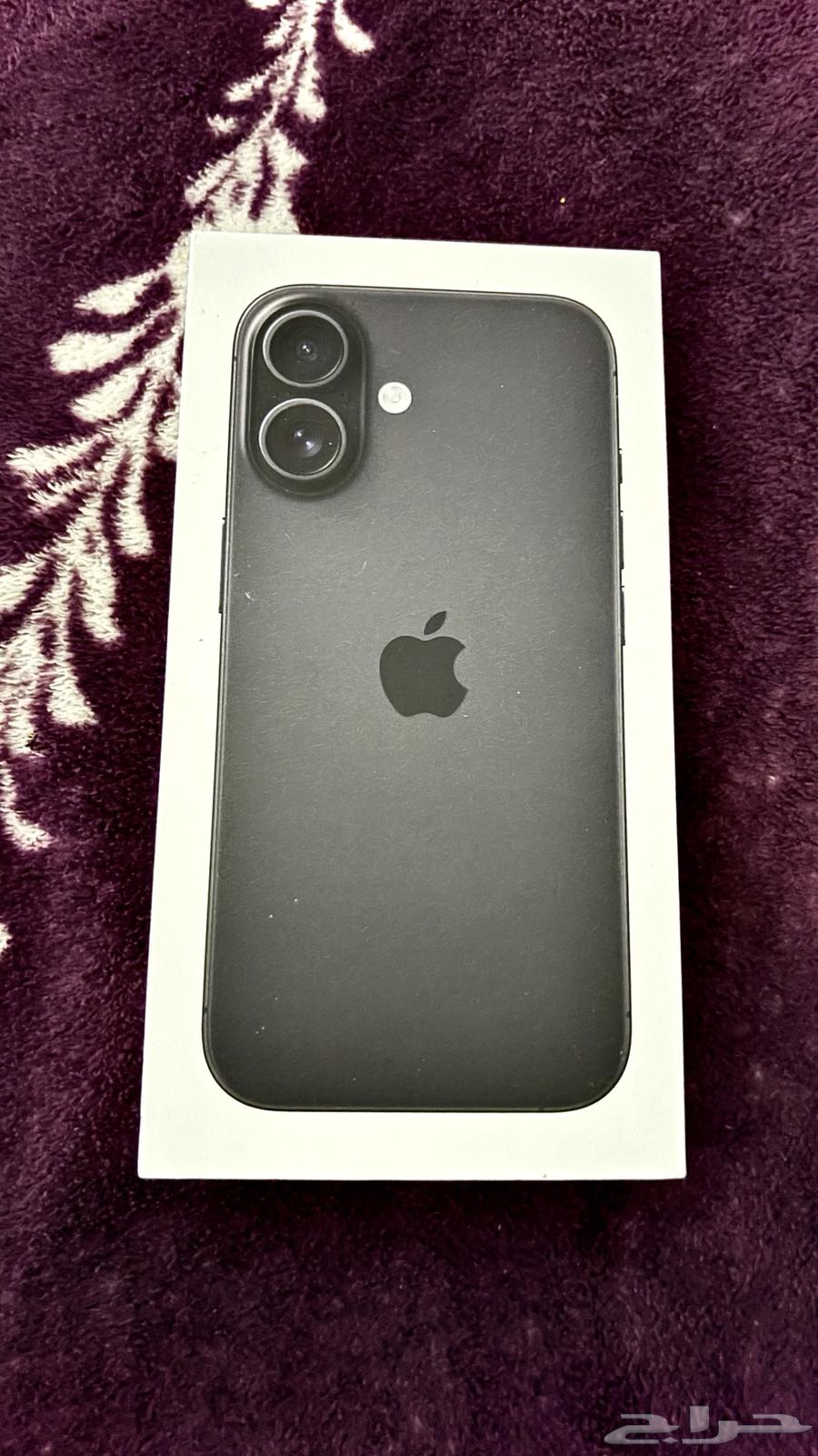 ايفون 16 العادي 128 قيقا اللون اسود64486730486019110