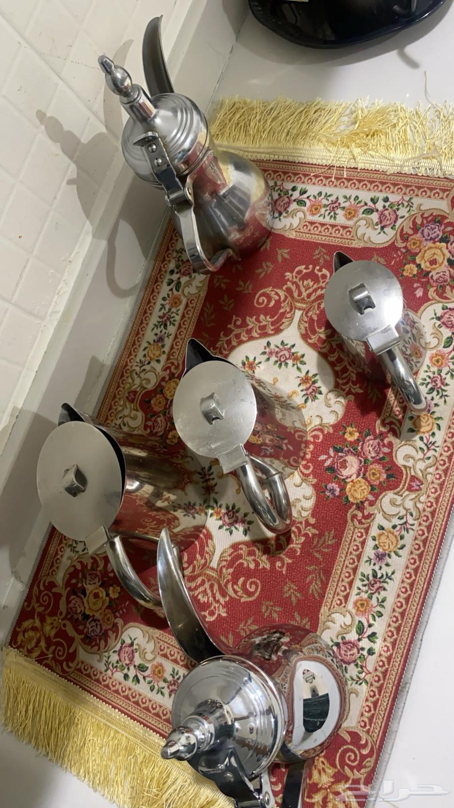 دله شركة لحميضي  دله شركة رسلان  اباريق ستيل شبه جديد64492000021889111