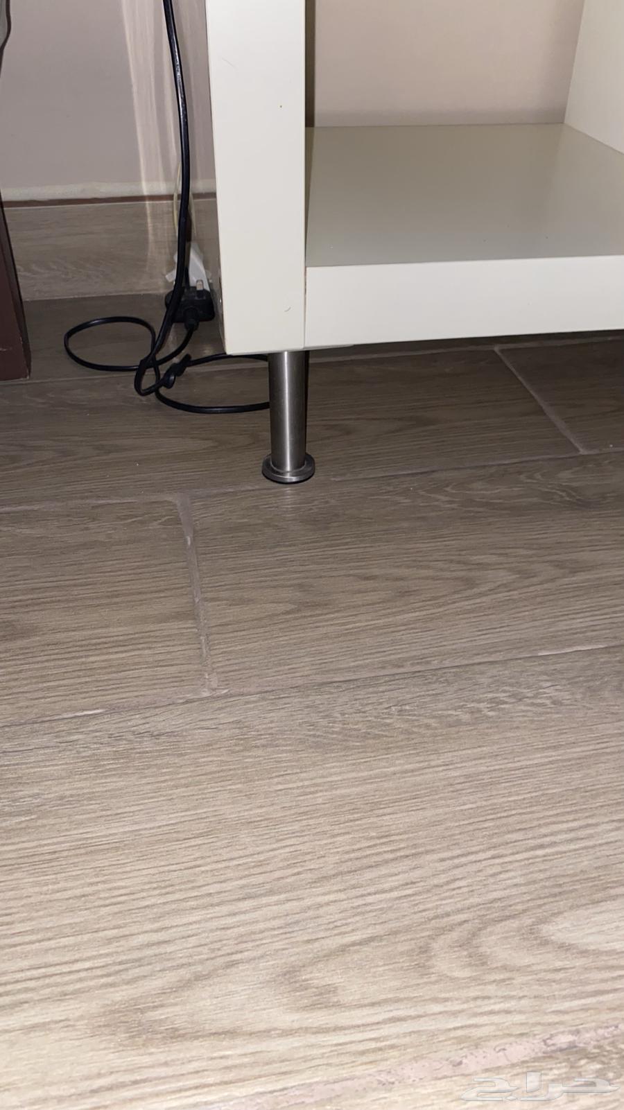 IKEA shelf table and glass-top table64492339140737111