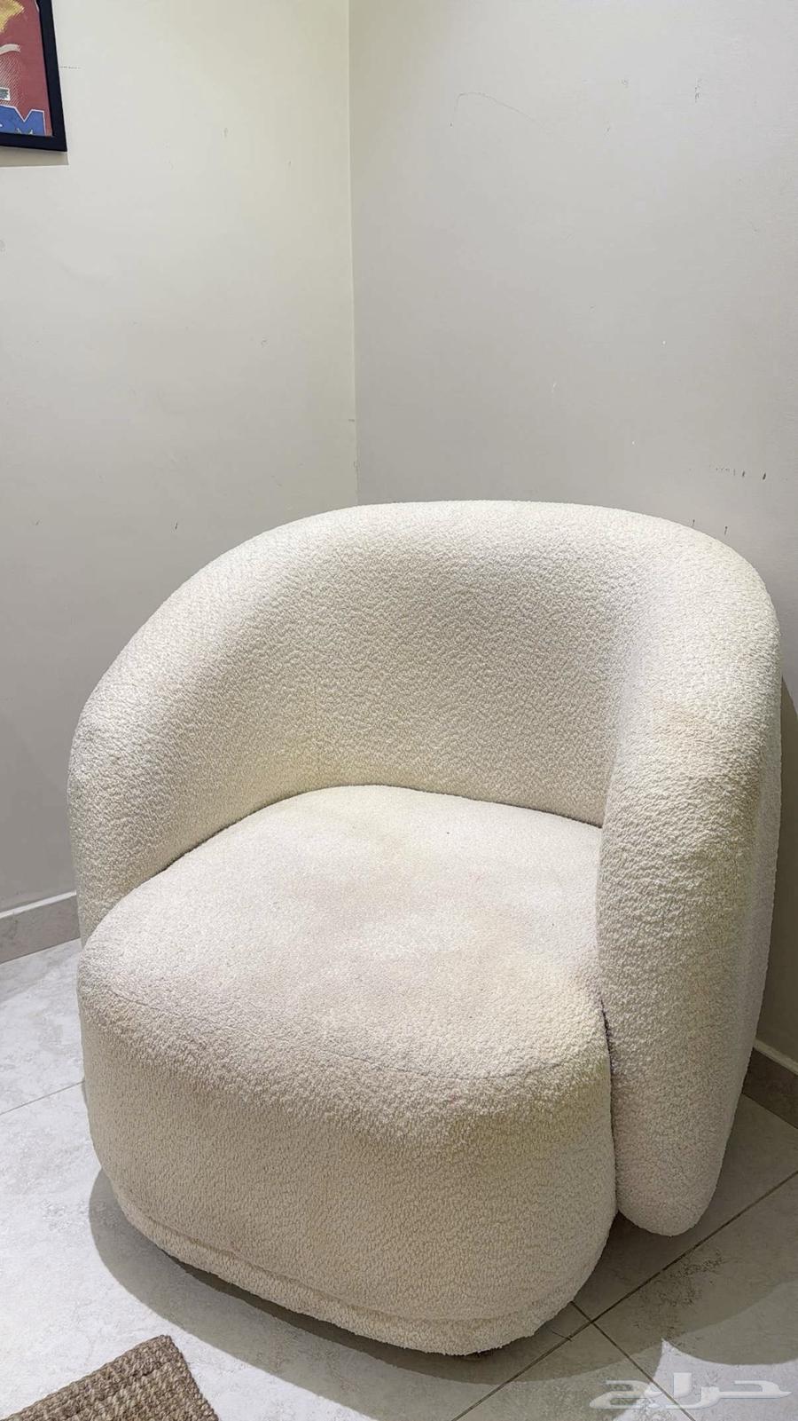 كنبه فرديه قماش بوكليه الرياض64489875281666111