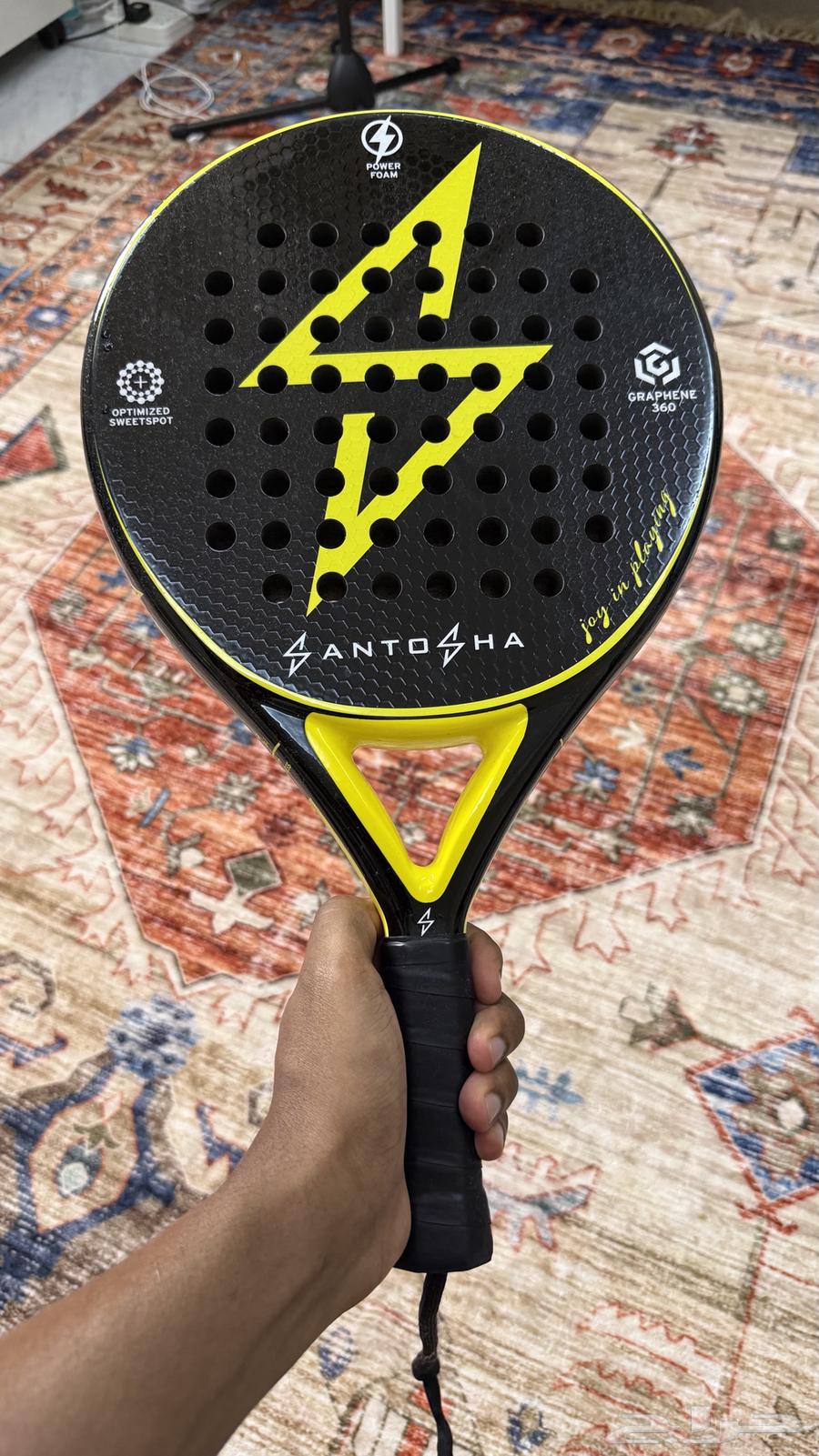 مضرب بادل مستعمل نظيف للمبتدئين64489614515970111